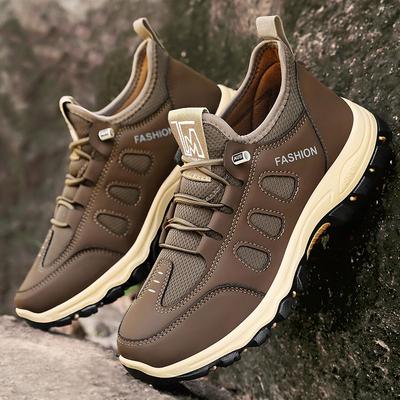 Men's Shoes, Sports Shoes, Wear-resistant and Anti Slip Travel Shoes, Outdoor Hiking Shoes