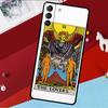 Tarot Card Astrology Sun Moon Lover Funda For Samsung Galaxy S26 S25 S24 S21 S22 S23 Ultra S10 Plus S20 FE S25 FE Phone Case