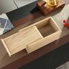 Wooden Storage Box Coffee Bean Storage Container Nut Spice Storage Box Tea Canister Eco-friendly Kitchen Organizer Case