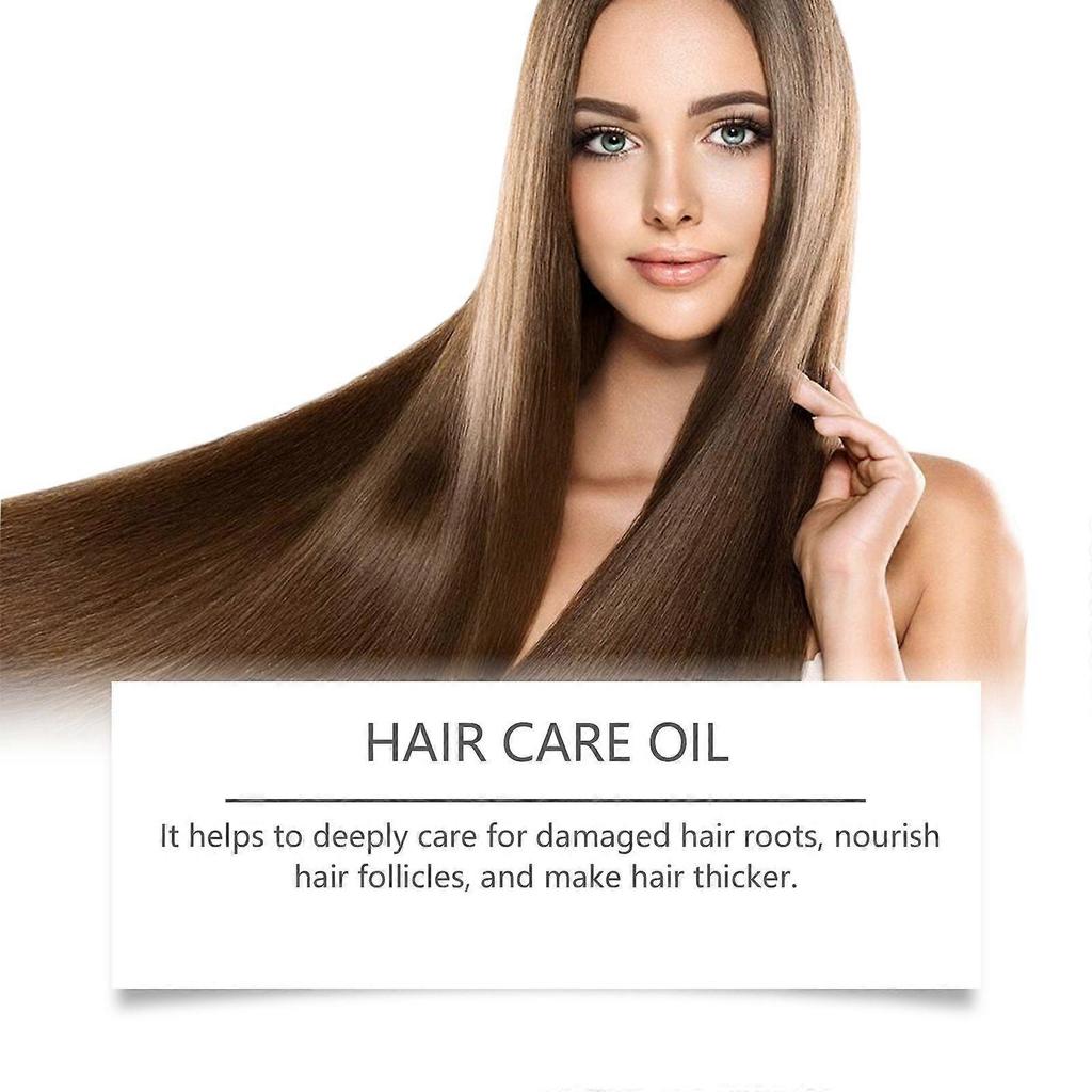 Hair care essential oil refreshing nourishes the scalp soft and shiny hair naturally fluffy hair care essential oil 30ml
