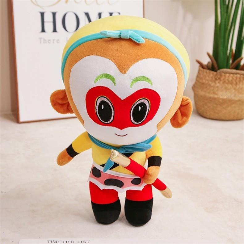 Sure Here Are Ten Descriptive And Keyword-rich Titles For The Sun Wukong Plush Toy