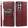 Cover for Samsung Galaxy A55 5G,A54,A37,A36,A35 Retro PU Leather Flip Wallet Phone Case Multi Card Slots