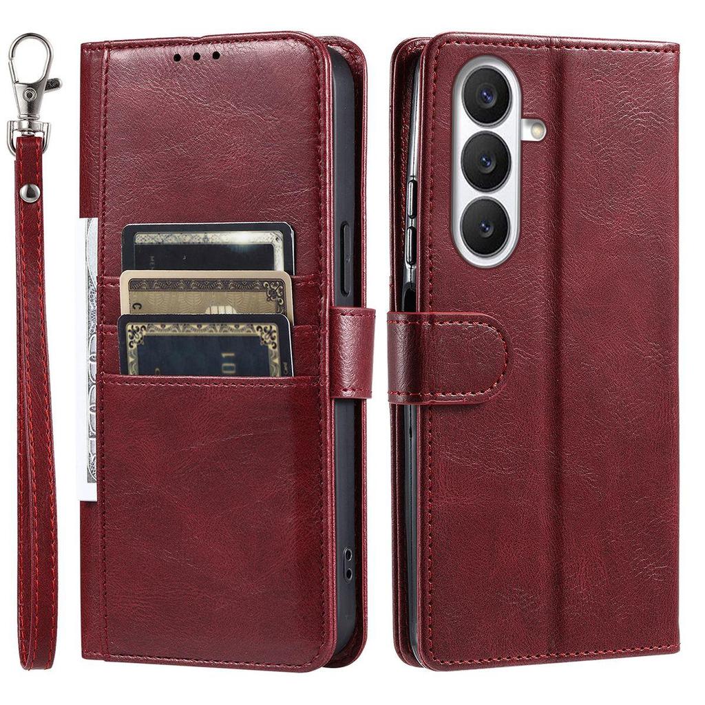 Cover for Samsung Galaxy A55 5G,A54,A37,A36,A35 Retro PU Leather Flip Wallet Phone Case Multi Card Slots