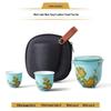 Yongfengyuan Madam Porcelain Yueji 4-Piece Travel Tea Set
