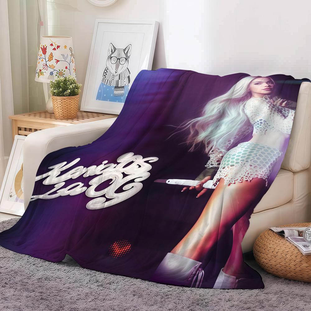 Singer K-Kenia Os Blanket For Sofa Office Bed Plane Travel Sleep Read Relax Camping Soft And Warm