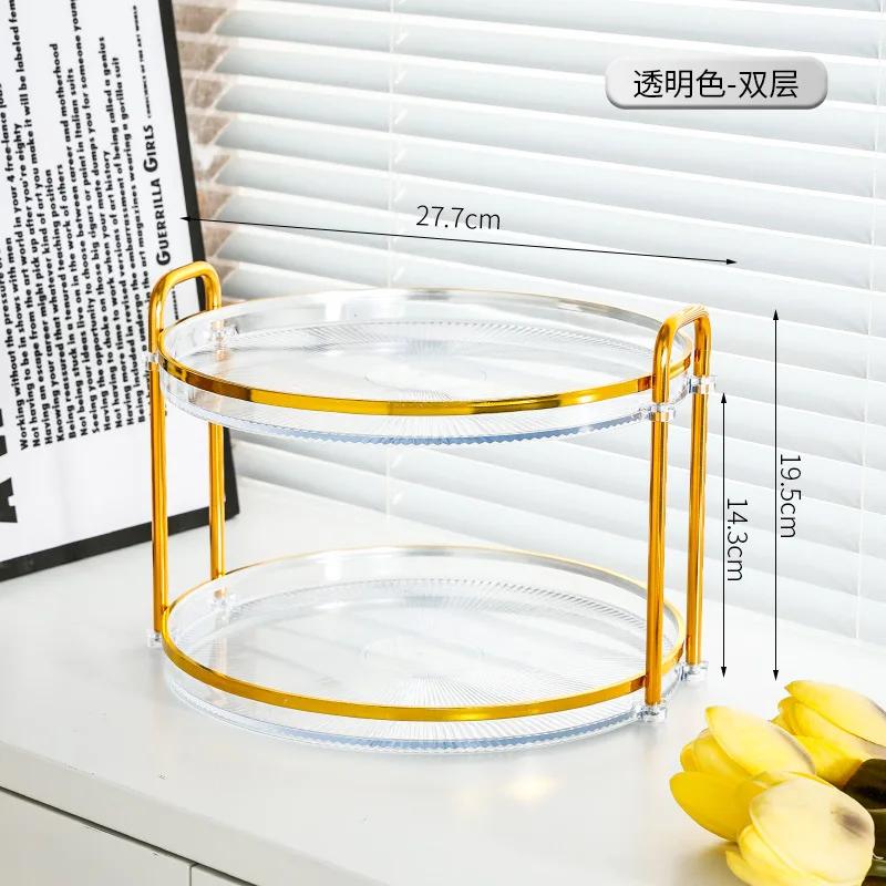 Tavă Acrilică Multistrat pentru Tort Farfurii de Desert Farfurie pentru Fructe Farfurii pentru Gustări Farfurie pentru Pâine Vas pentru Dim Sum Tavă pentru Răcori Bol pentru Fructe Uscate