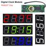 1Pcs DC 5-30V Digital Clock Module 3 In 1 RX8025T Chip New Temperature Voltage Module  For Arduino
