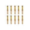 10Pcs Brass Pipe Repair Barbed Fittings Corrosion Resistant Brass Tube Adapters Upgrades for Plumbing System Maintenance