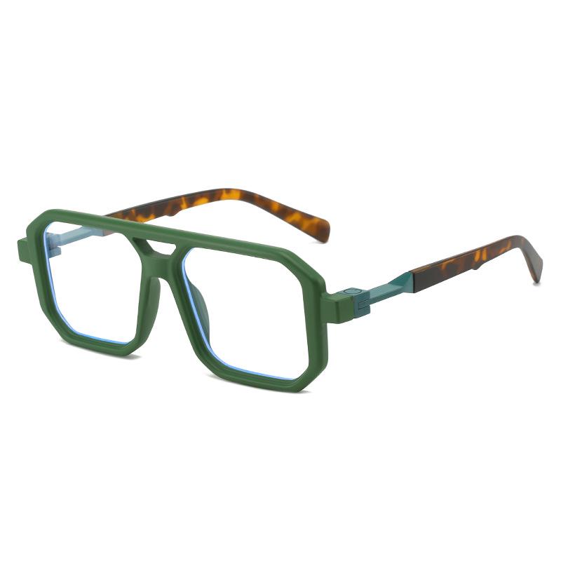 2023 Retro Double Bridge Aviator Sunglasses - European & American Minimalist Fashion