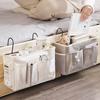 Hängende Tasche für das Bett im Studentenwohnheim Multifunktionaler Aufbewahrungs-Organizer für Bücher, Schreibwaren mit Taschen Aufbewahrungskorb Babybett Zubehör