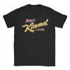 Jimmy Kimmel Live Men's T Shirt  Awesome Tee Shirt Short Sleeve Round Neck T-Shirt 100% Cotton 6XL Tops