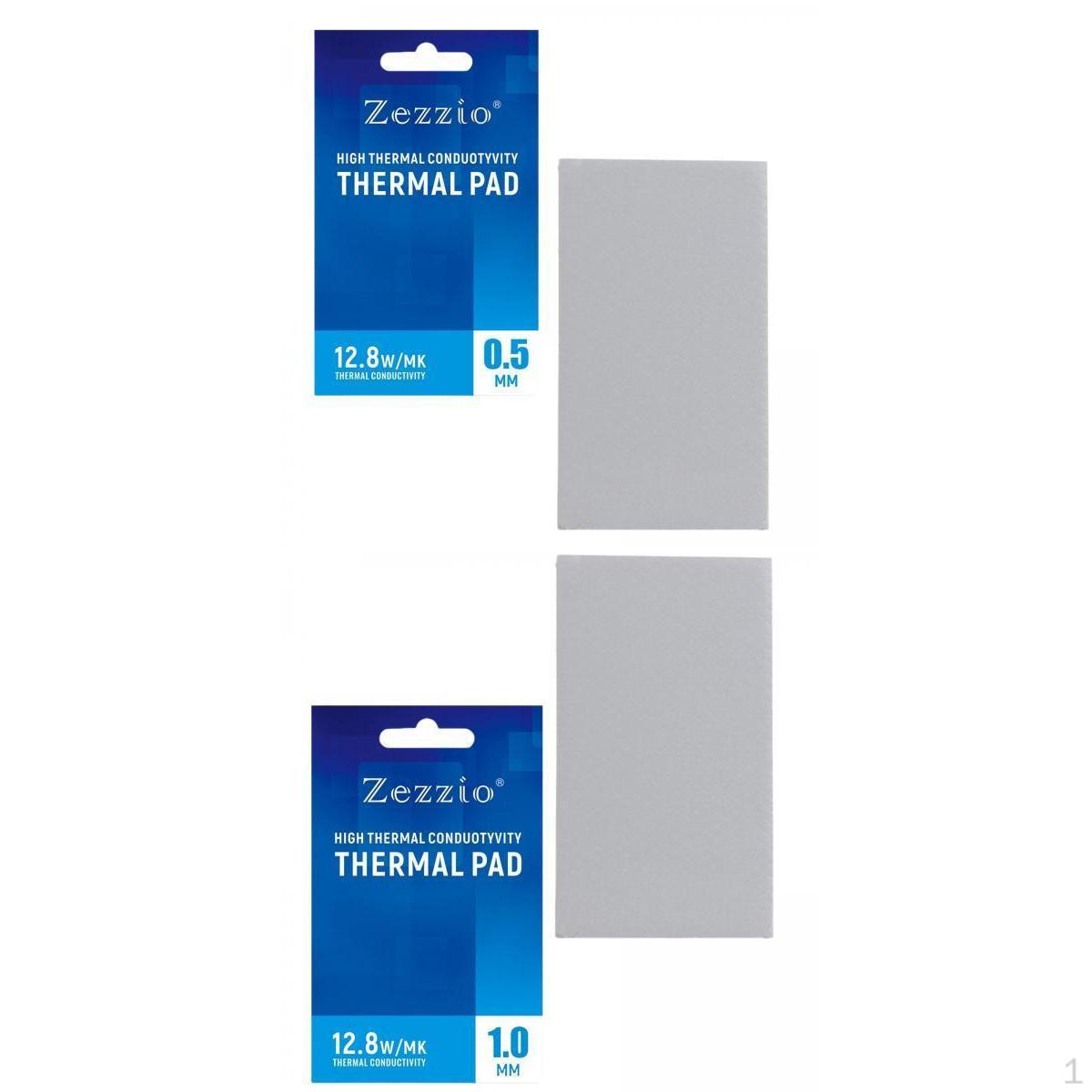 

2 шт. Силиконовая термопрокладка 12,8 Вт/ Сопротивление для радиатора ПК/ноутбука