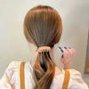 Matte Banana Hair Claws for Women Vertical Twist Clip Korean Fashion High Ponytail Fixed Hair Clip Hairstyle Hair Accessory