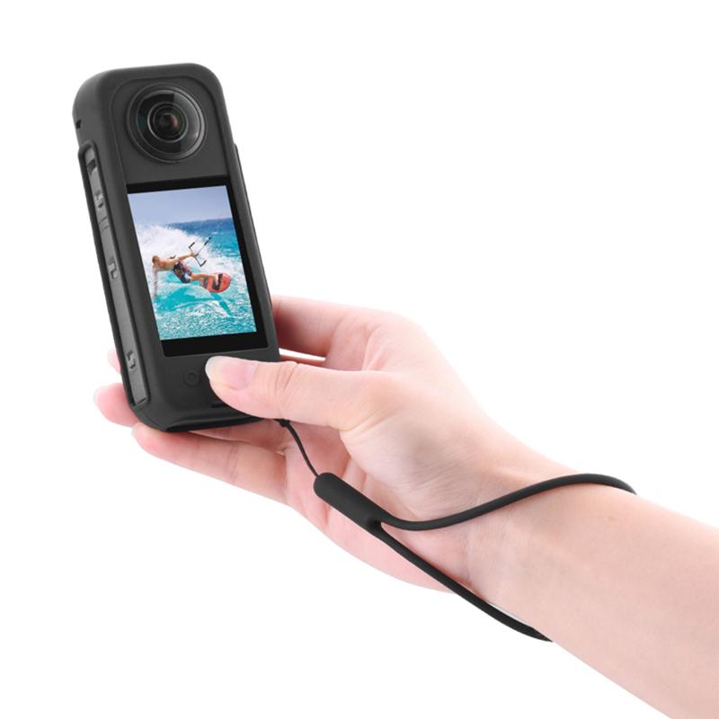 Silicone Case Lens Protector Body Drop-resistant Shell Accessories Compatible For Insta360 X3