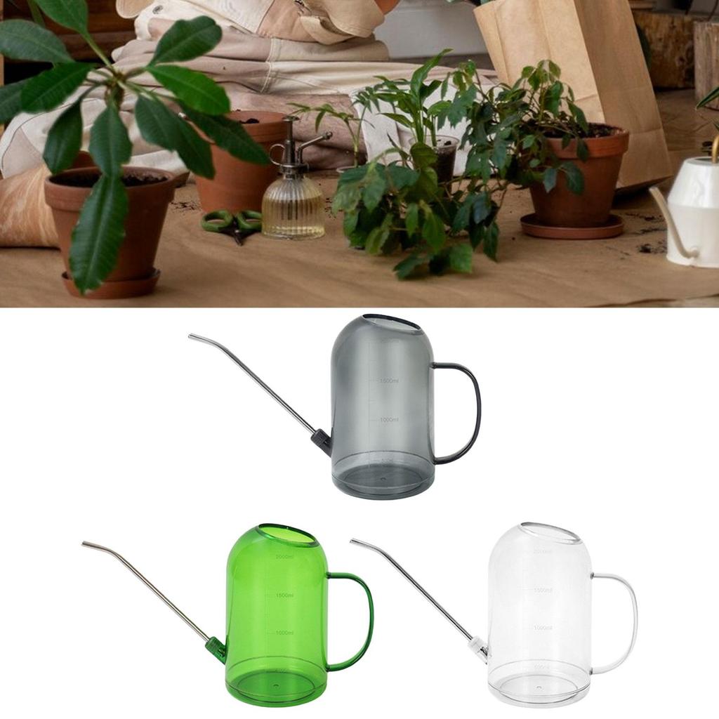 Stainless Steel Watering Can Garden Watering Pot Gardening Tool Small Watering