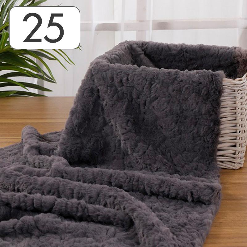 25x50cm Embossed Microfiber Plush Faux Fur Fabric Imitation Rabbit Fur Fabric For DIY Doll Garment Patchwork Sewing Material
