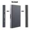Black Stainless Steel Case Slim Blocking Wallet ID Credit Card Holder Men