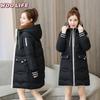Women's Mid-length Padded Jacket Winter Thick Padded Jacket