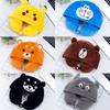 U Shaped Cartoon Neck Pillow Hooded Memory Foam Embroidery Multicolor Girls Gift