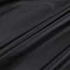 Peter Pan Collar Patchwork PU Leather Black Dress Women Elegant Pleated Elastic Waist Short Dresses Autumn Winter New Punk