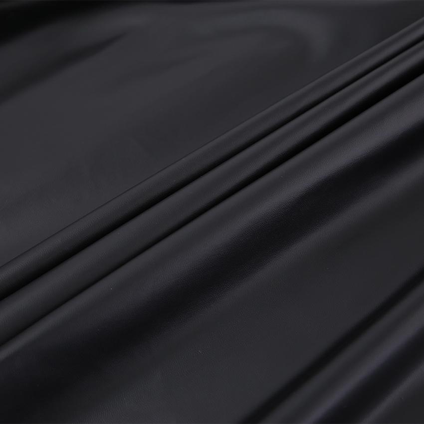 Peter Pan Collar Patchwork PU Leather Black Dress Women Elegant Pleated Elastic Waist Short Dresses Autumn Winter New Punk