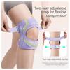 Adjustable Silicone Patella Compression Patella Strap Patellar Protection Knee Pad  Climbing