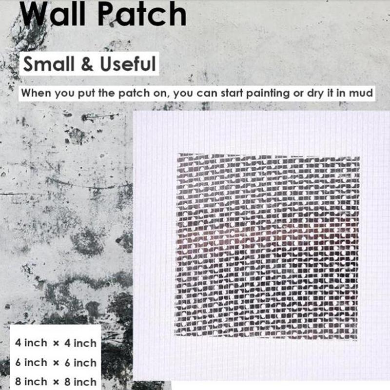 Home Wall Patch Adhesive Mesh Wall Quick Repair Aluminum Plate Repair Patch