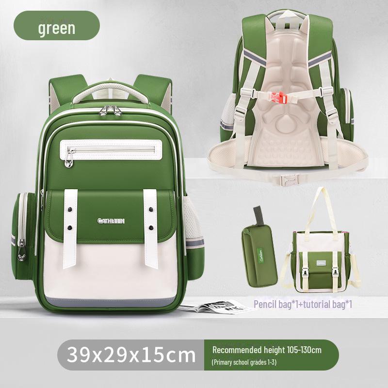 Cloud Schoolbag: Large Capacity, Lightweight Backpack for Grade 1-6 Boys & Girls