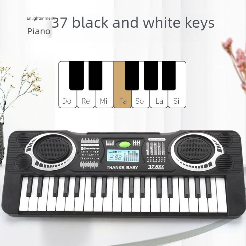 "37-Key Children's Electronic Piano Toy - Early Education Musical Instrument Gift"