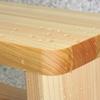 Daiwa Industrial Bath Stool, Wooden Hinoki Cypress, Made in Japan, Mildew-Resistant, Water-Repellent, Regular Size, 21cm, IR-21