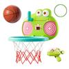 TOMMYFIELD Kids Indoor Play Basketball Goal Ring Toss Ball Darts Wall Mounted Door Sound Effects 6+ [Product]