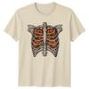 Retro Halloween Ribcage Pumpkins TShirt Halloween Gift For Him And Her