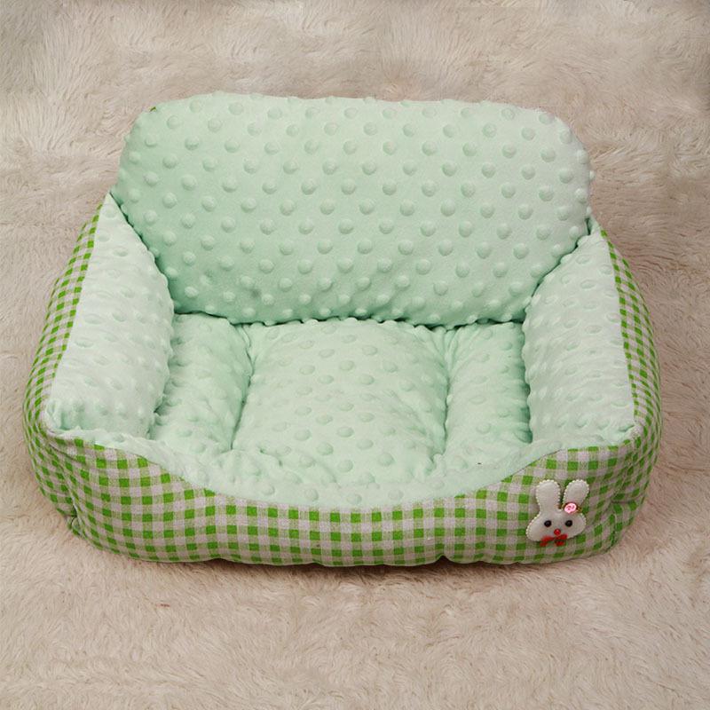 

Уютная кровать для кошек и собак: Осень/Зима Диван из кораллового флиса 43x40 cm