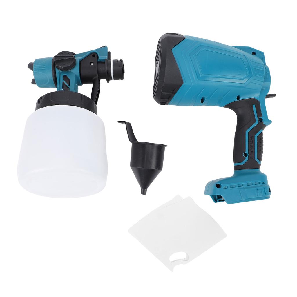 200W Electric Paint Sprayer Fit for Makita Battery High Pressure Fine Mist Electric Spray Paint Tool with Battery