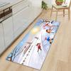 Christmas Kitchen Sand Carpet Doormat Long Floor Mat