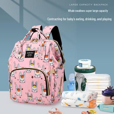 Multicolor Large-Capacity Water-Resistant Lightweight Mummy Bag with Double Shoulder Straps