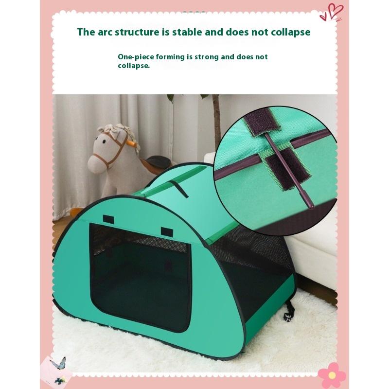 Cat House Quick Assembly and Disassembly for Indoor Outdoor Cave Cat Tent Dog House for Puppy Small Animals Dogs All Seasons Use