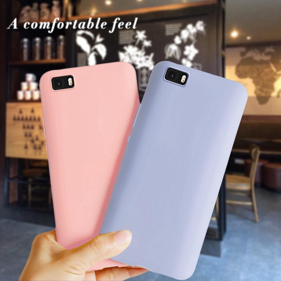 Für Huawei P8 Lite Hülle Abdeckung Huawei P8 Lite P8Lite 2015 Matte Hüllen Fundas Silikonhülle Für Huawei P8 Lite ALE-L21 5.0" Coque