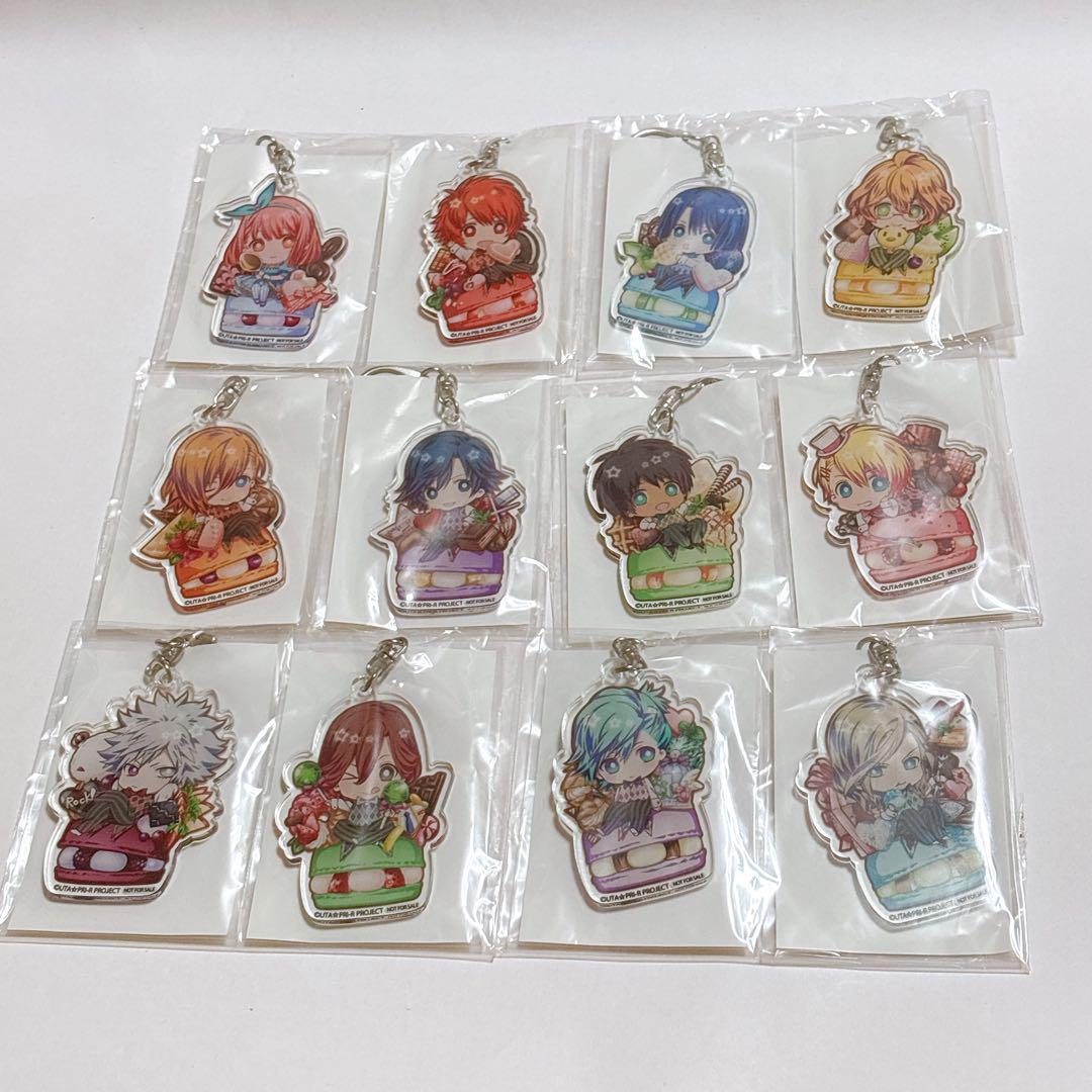 

[Б/У] Uta no Prince-sama Utapuri Бонус за покупку диска в Animate Акриловый брелок-макарон