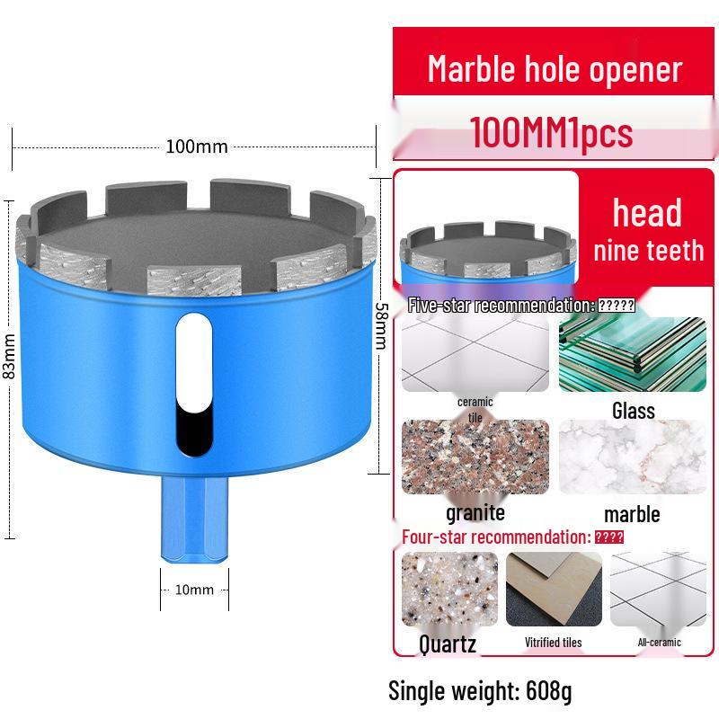 Diamant-beschichteter Lochbohrer für Marmor, Keramik, Glas und Feinsteinzeug