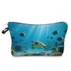 Sea Life Printed Cosmetic Bag, Travel Nail Polish Storage Bag, Classic Versatile Wash Bag