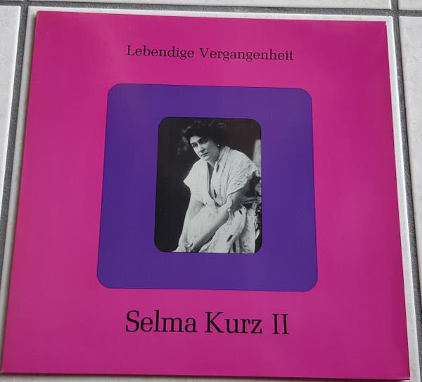 LP Record SELMA KURZ  Selma Kurz II LV1334 Lebendige Verga Austria Classical Used