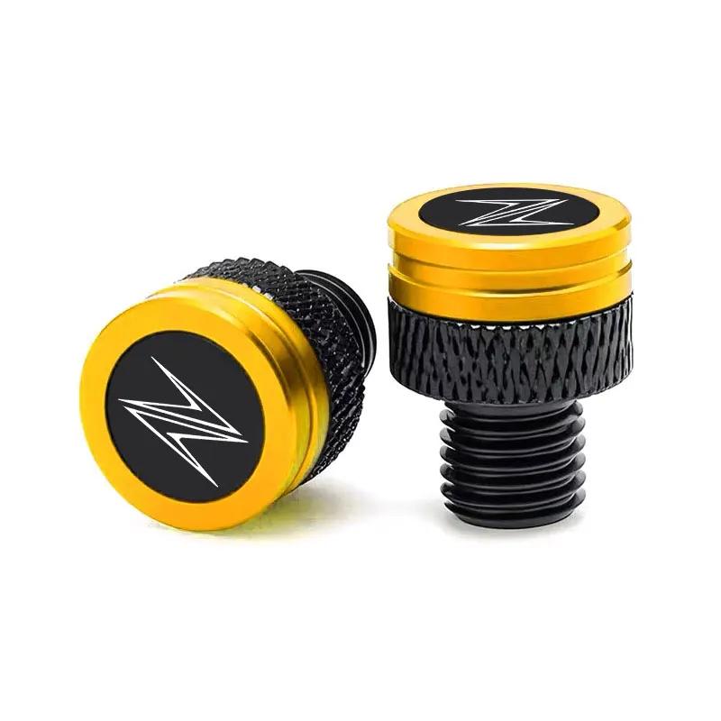 2ks Motocyklové CNC Zpětné Boční Zrcátko Záslepka Otvoru Pro Kawasaki Z900 Z650 Z750 Z400 Z800 Z1000 Ninja 400 650 300 ZX6R ZX10R