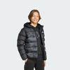 adidas Big Kids' Camo Print Water-Repellent Hooded Padded Jacket