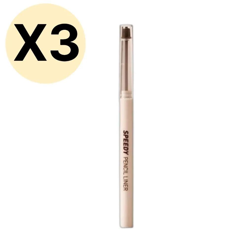 Peripera Speedy Карандаш-лайнер 02 Нейтрально-коричневый x3