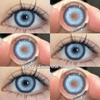 EYESHARE  Hot Selling 2pcs Colored Contact Lenses Green Eye Lens Yearly Cosplay Blue Makeup cosplay Anime Accessories Helloween lens