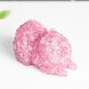 Resin Filled Water Crystal Dog Ornament With Semiprecious Stones For Office Decor And Collectors