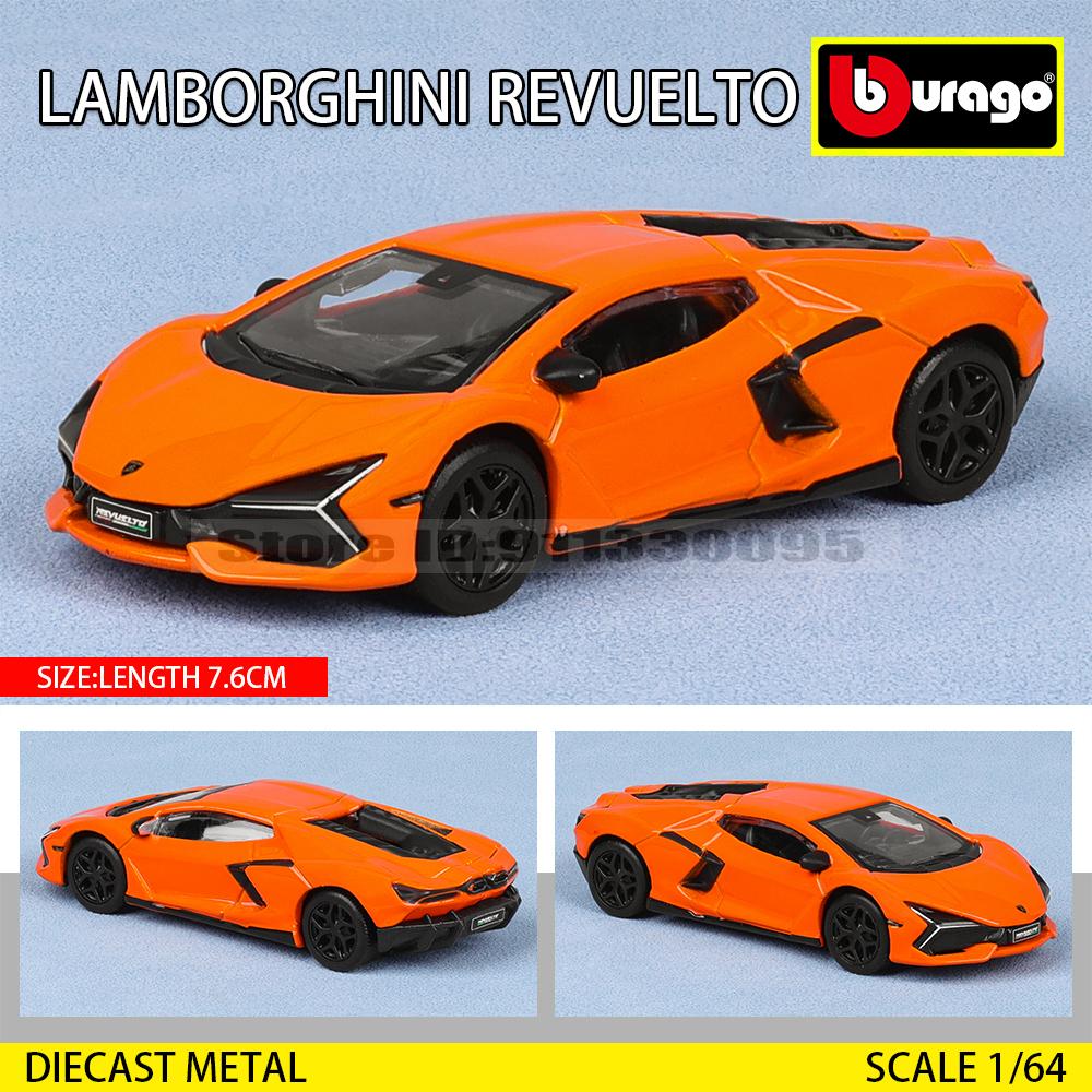Burago 1:64 Golf Gt   Mustang Shelby Gt500 Automodell Sammlung Kinder Weihnachtsgeschenk Spielzeug Für Jungen Ferrari  Benz Volkswagen orange