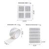 3pcs Window Screen Repair Tape Self Adhesive Mesh Tape Net Door Fix Patch Anti Insect Mosquito Mesh Broken Holes Repairing