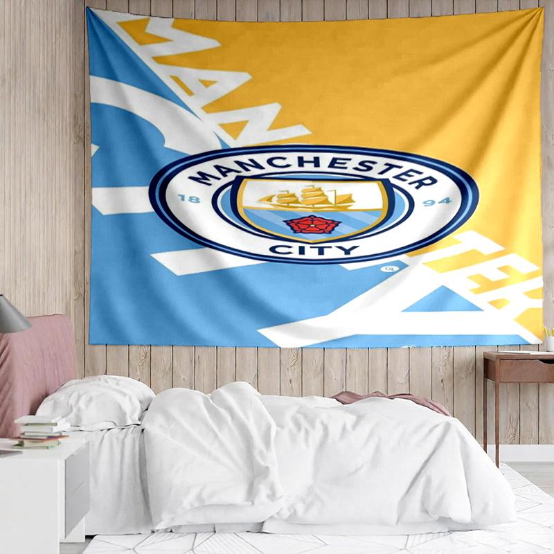 City Football Club Printed Printed Tapestry, for Bedroom,Livingroom, dormitory, Large Wall Decor, Fabric Decor Fan Birthday Gifts